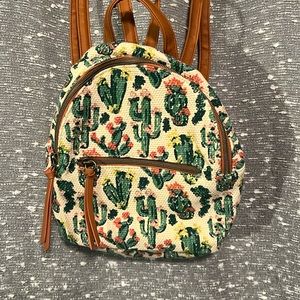 Small Cactus Backpack